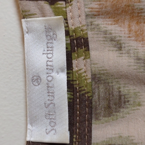 Soft Surroundings V Neck Beaded Top - Picture 2 of 6